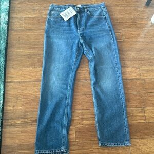Toteme ease denim loose fit jeans